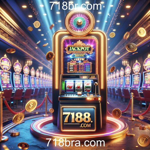A Emoção dos Jackpots em 718br.com